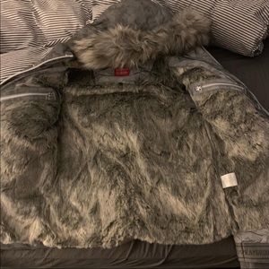 Bape fur inside hoodie jacket